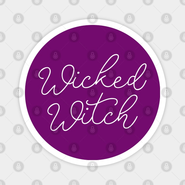 Wicked Witch, Witchy woman Magnet by FlyingWhale369